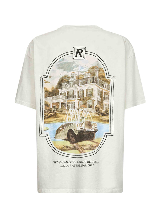 Aged white Revere Manor T-Shirt