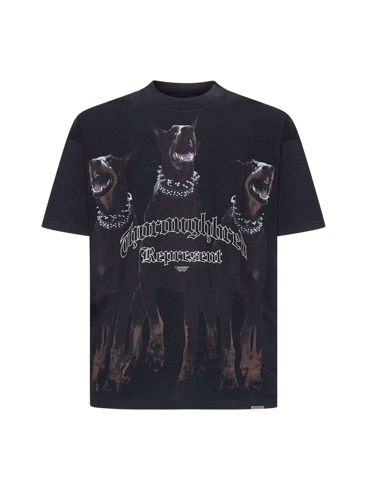 Black Thoroughbred T-shirt Represent - men
