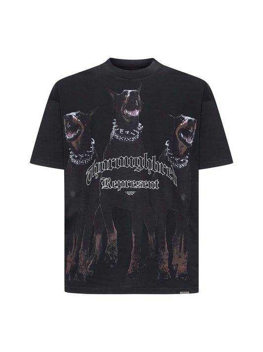 Black Thoroughbred T-shirt Represent - men