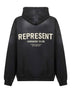 Felpa con cappuccio Represent Owners Club nera