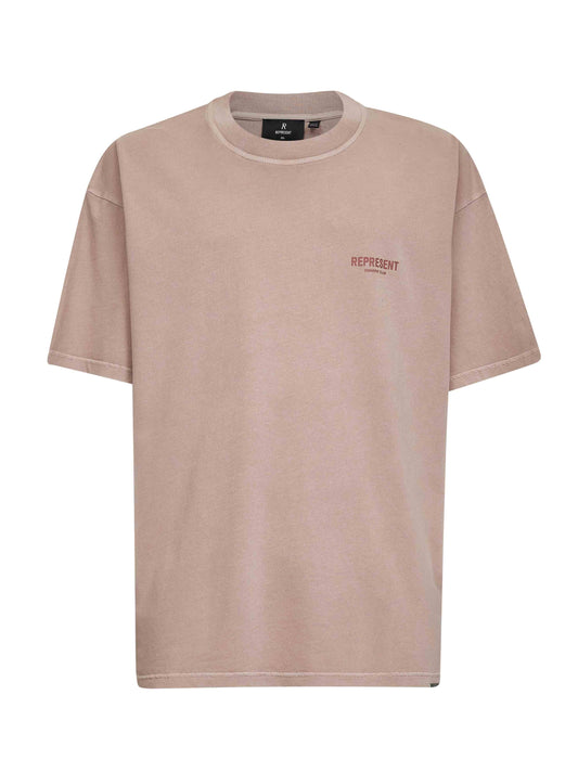 Dusty mauve Represent Owners Club T-shirt
