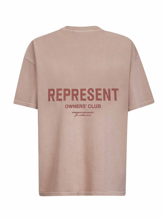 Dusty mauve Represent Owners Club T-shirt