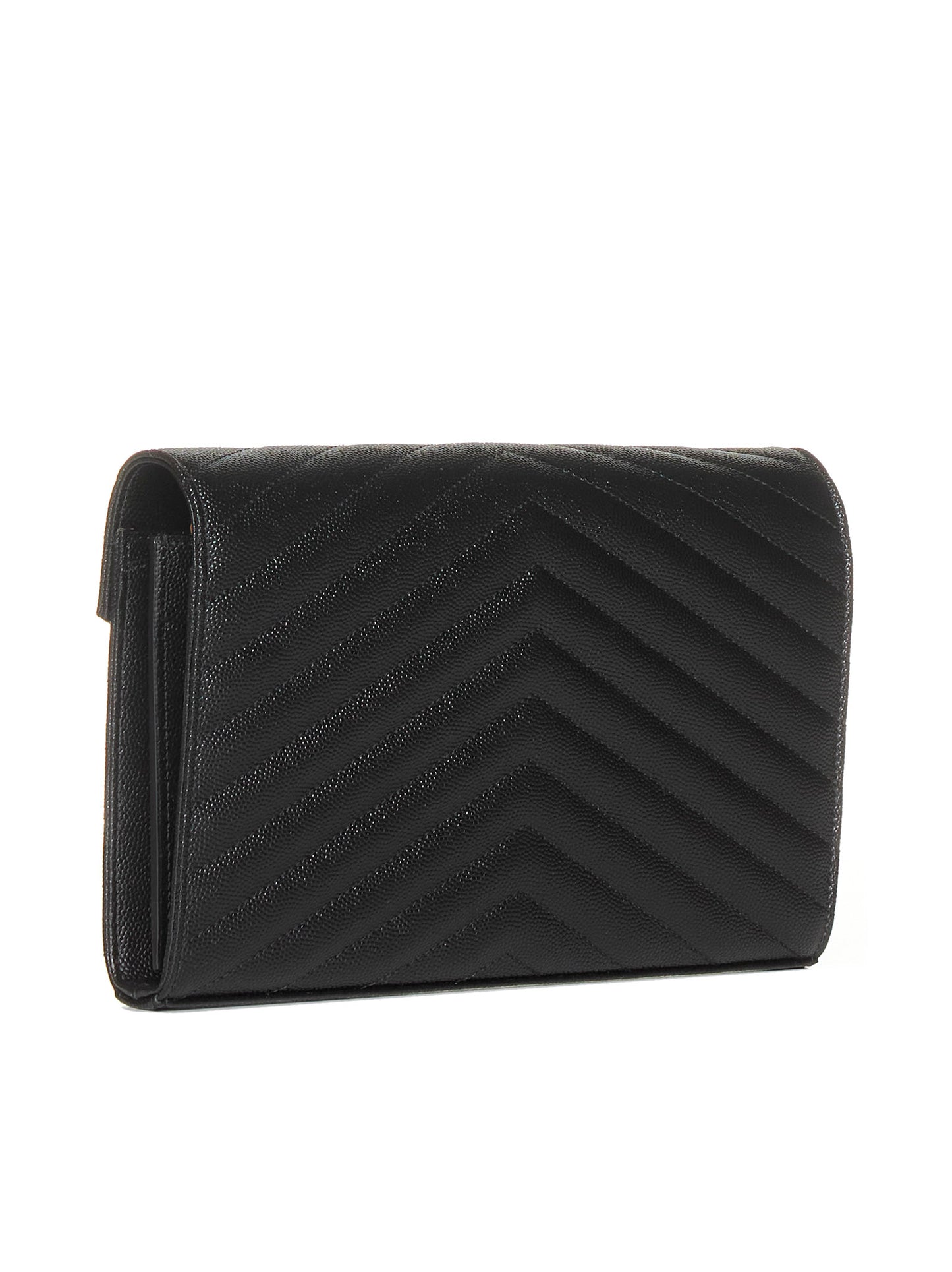 Pochette Cassandre classica in pelle grain de poudre Saint Laurent