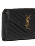 Pochette Cassandre classica in pelle grain de poudre Saint Laurent
