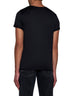 T-shirt in cotone con logo<BR/>