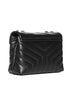 Borsa LouLou piccola in pelle con logo YSL