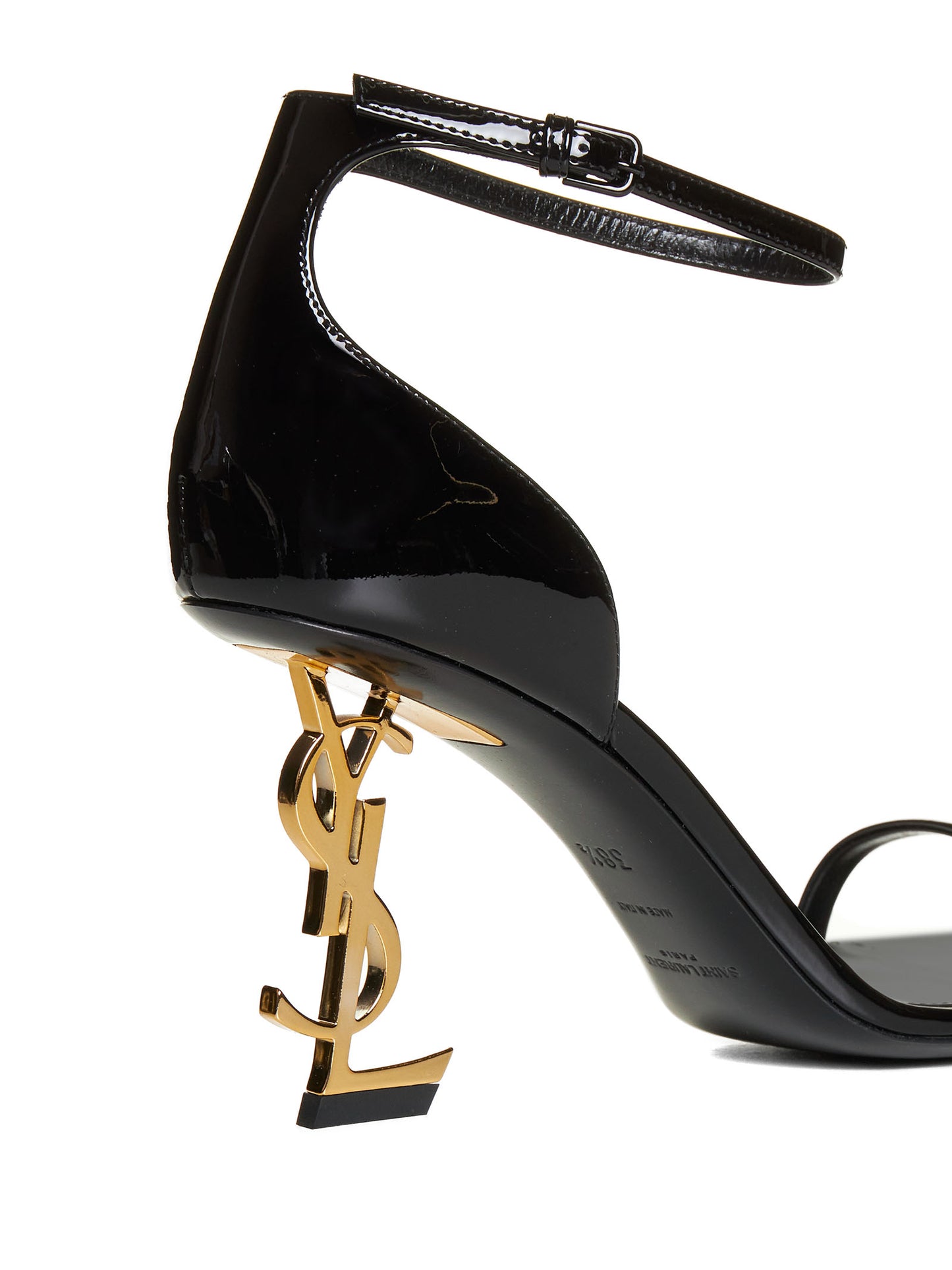Sandali Opyum YSL in vernice