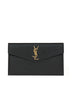 Pochette UPTOWN in pelle goffrata grain de poudre