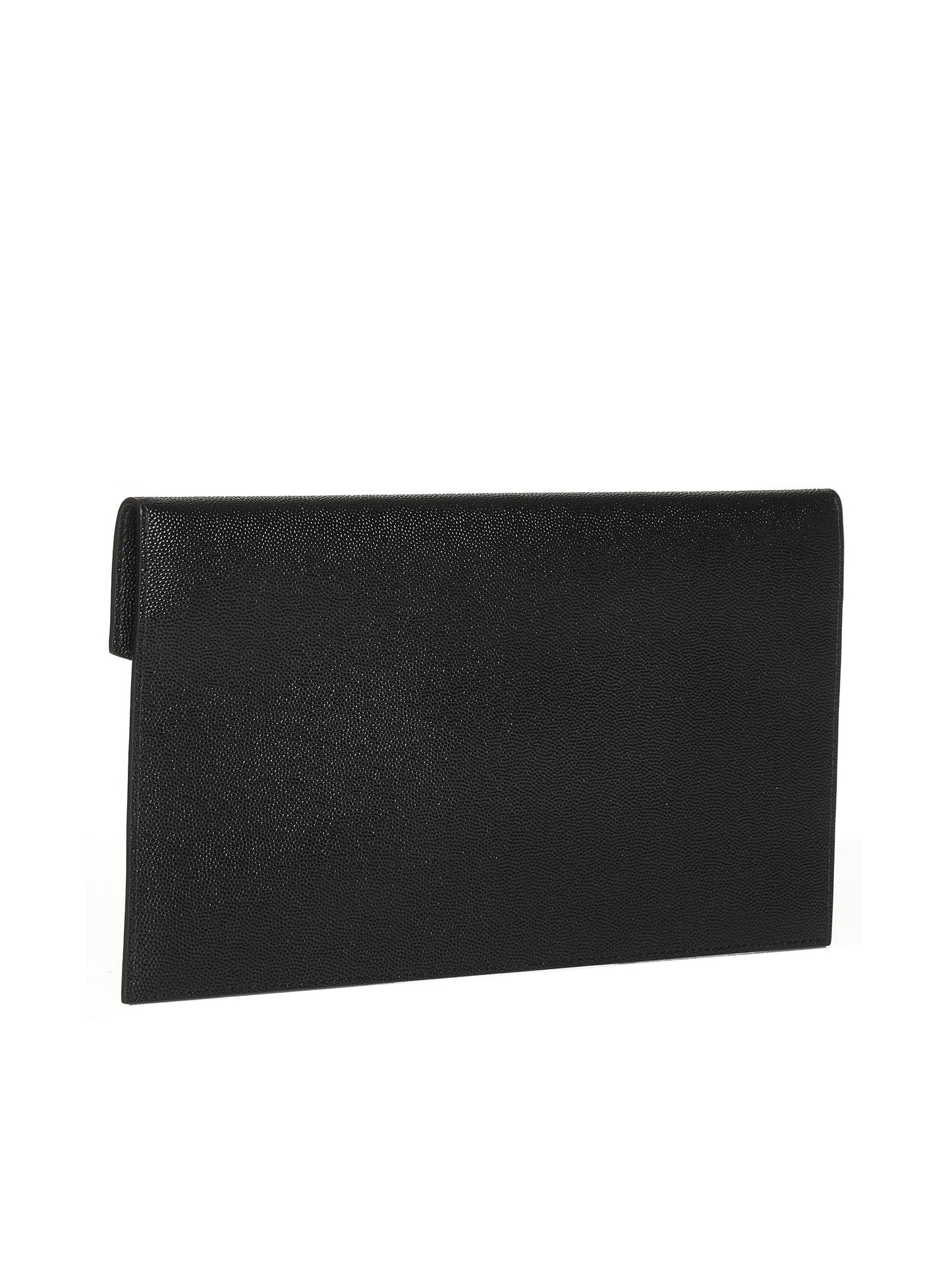Pochette UPTOWN in pelle goffrata grain de poudre