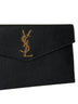 Pochette UPTOWN in pelle goffrata grain de poudre