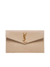 Pochette UPTOWN in pelle goffrata grain de poudre