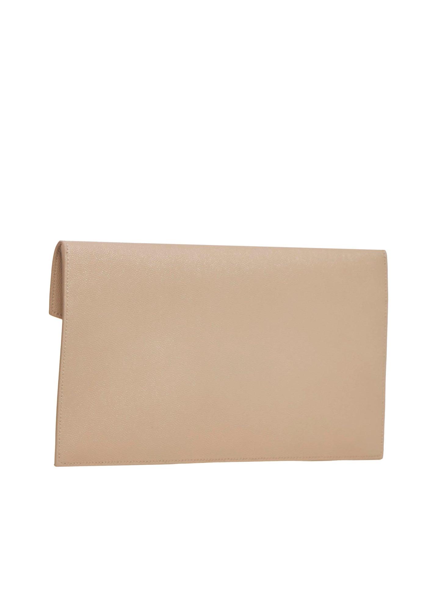 Pochette UPTOWN in pelle goffrata grain de poudre