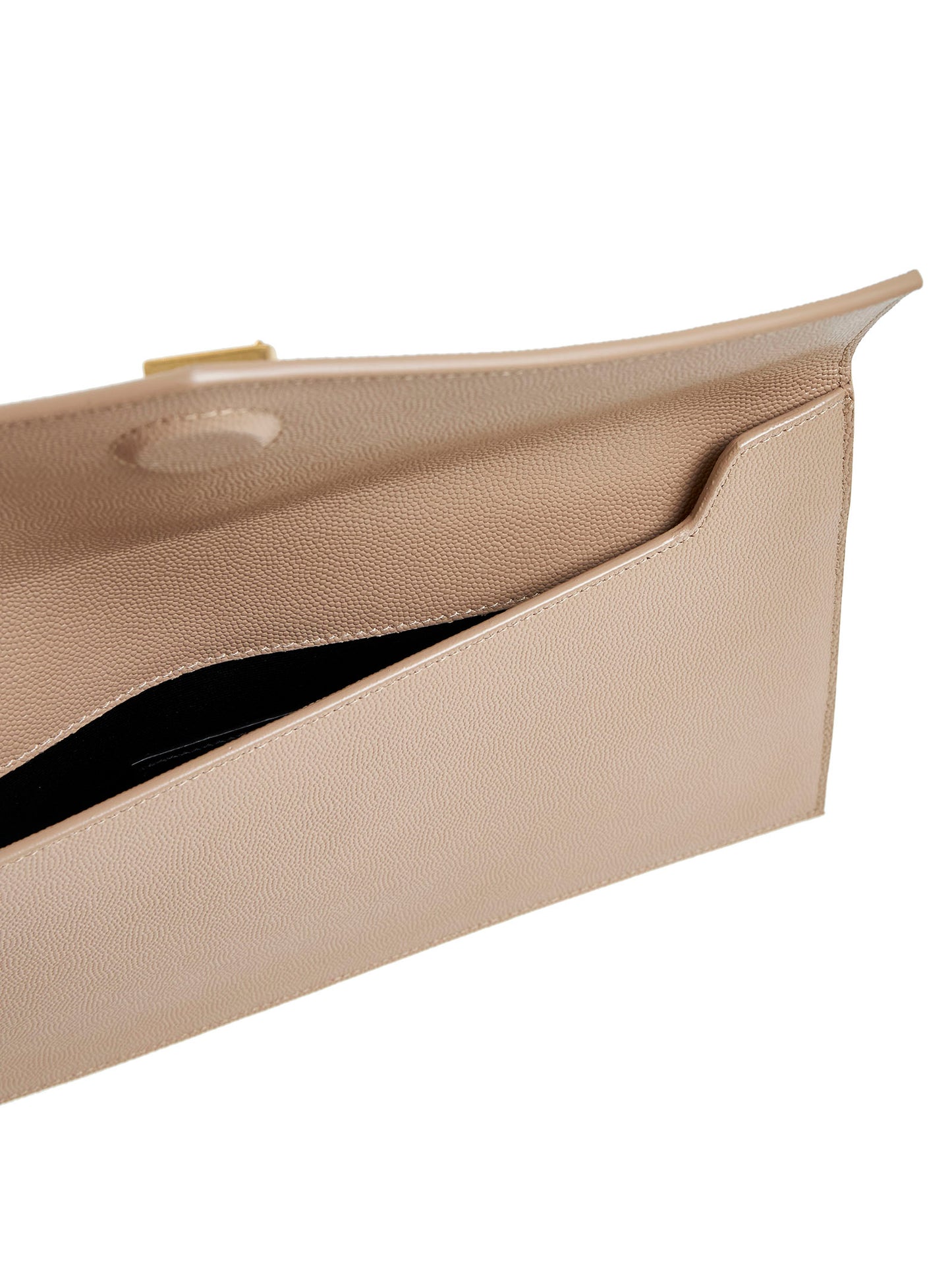Pochette UPTOWN in pelle goffrata grain de poudre