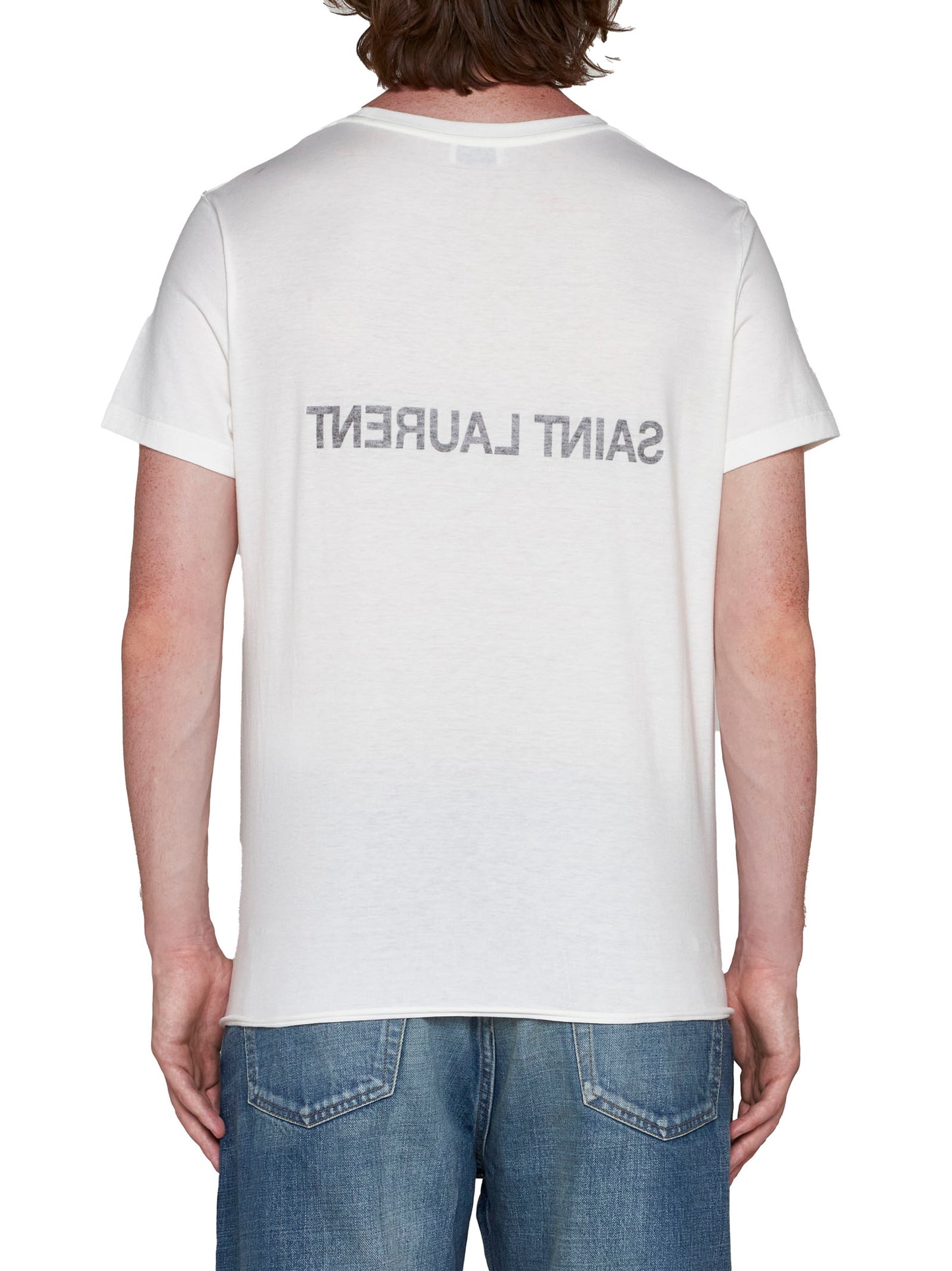T-shirt in cotone con logo