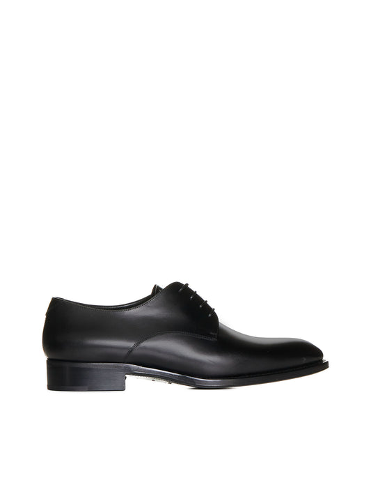 Adrien leather derby shoes