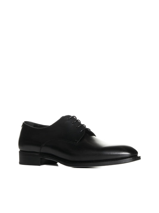 Adrien leather derby shoes
