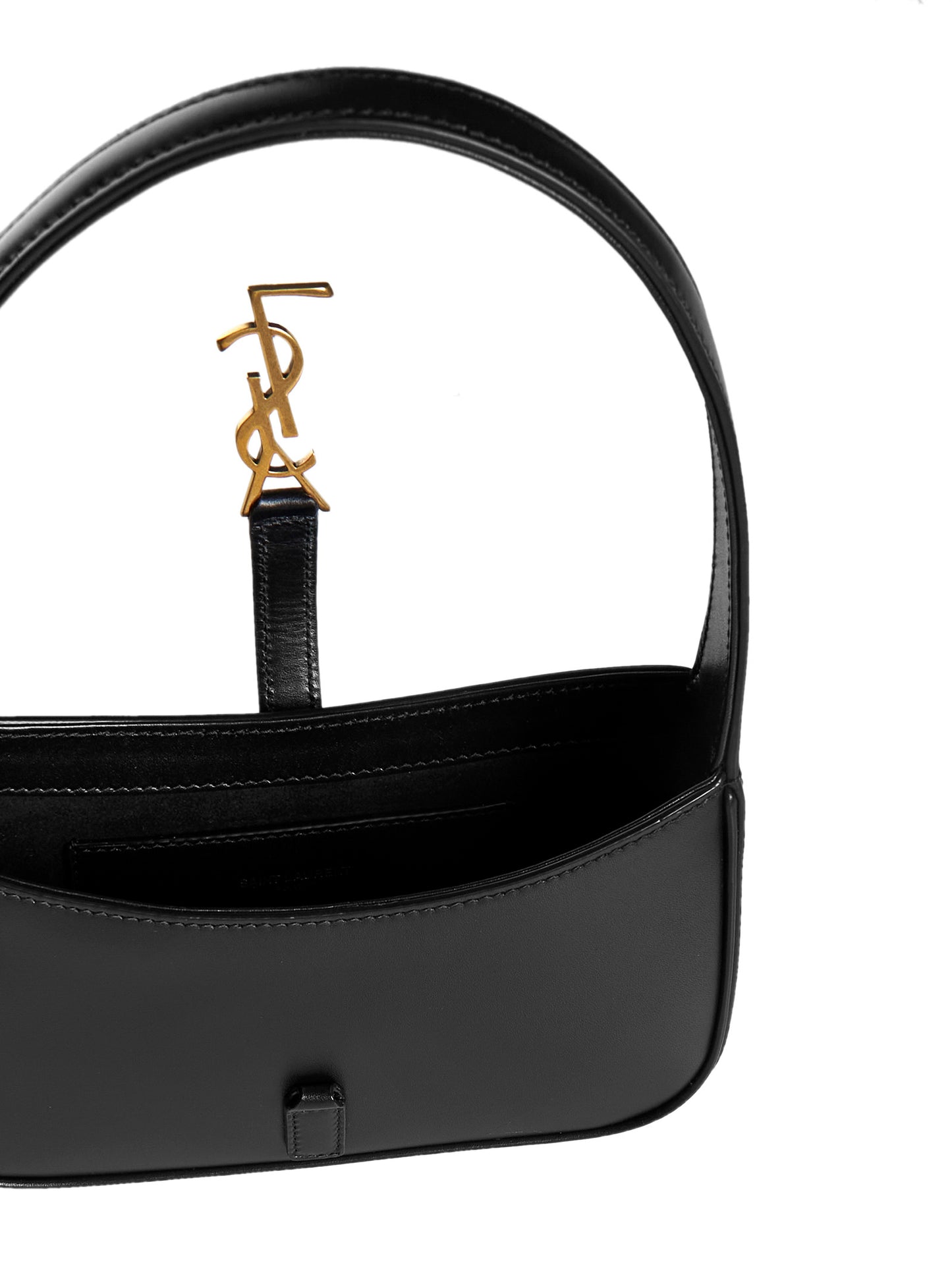 Le 5 à 7 in pelle liscia Saint Laurent
