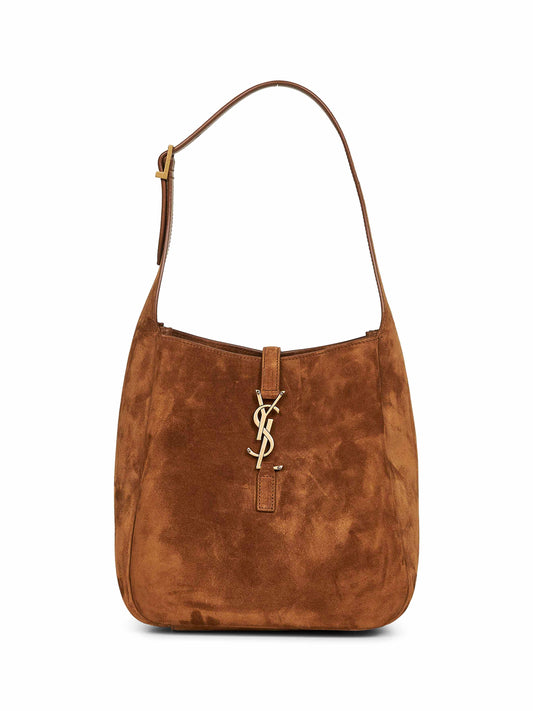 Orange caramel cognac Le 5 À 7 small soft shoulder bag
