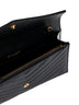 Classic Cassandre envelope clutch with chain in grain de poudre leather