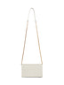 Pochette envelope con catena Cassandre avorio