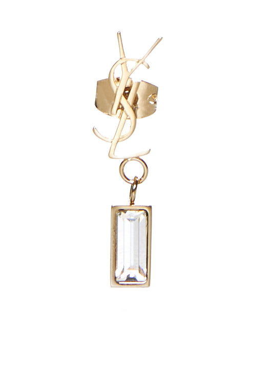 Orecchino singolo Cassandre in ottone
