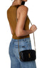 Borsa mini in pelle con logo YSL