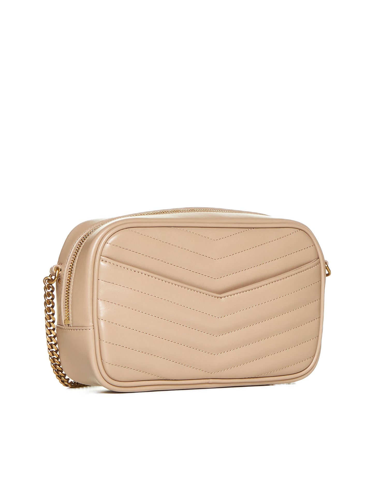 Borsa mini in pelle con logo YSL