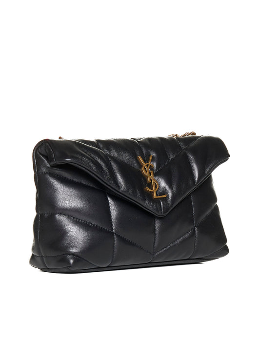 Puffer Toy bag in lambskin leather by Saint Laurent