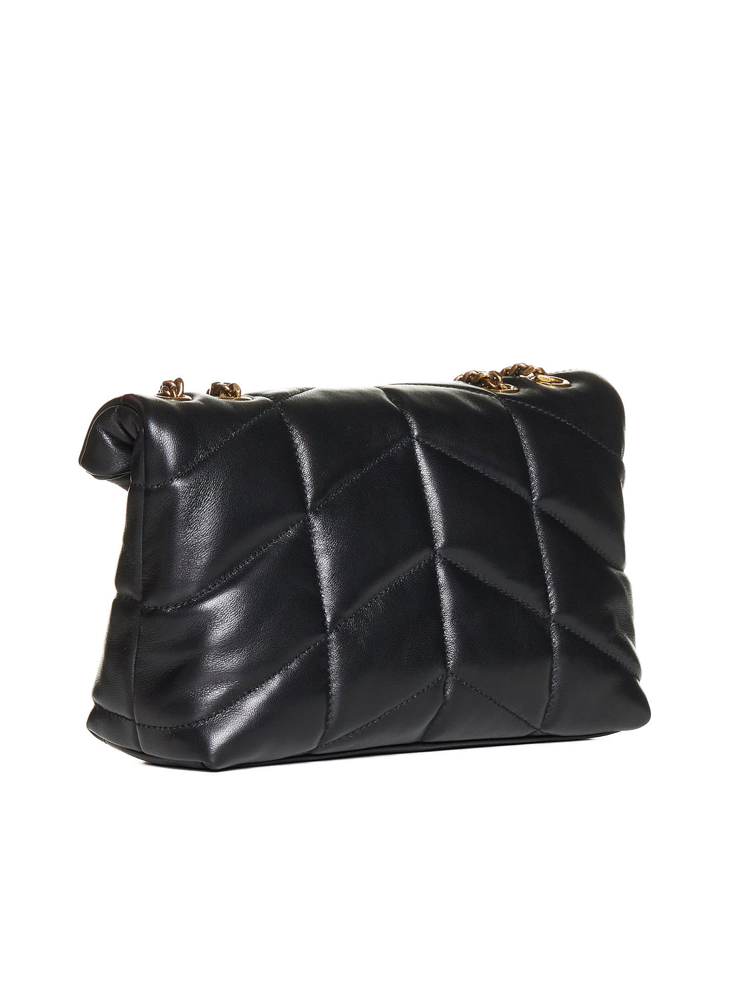 Puffer Toy bag in lambskin leather by Saint Laurent