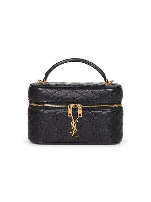 Saint Laurent Gaby Vanity Bag in leather