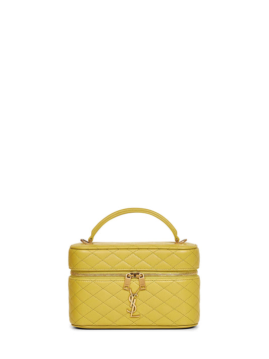 Borsa Vanity Gaby verde con tracolla