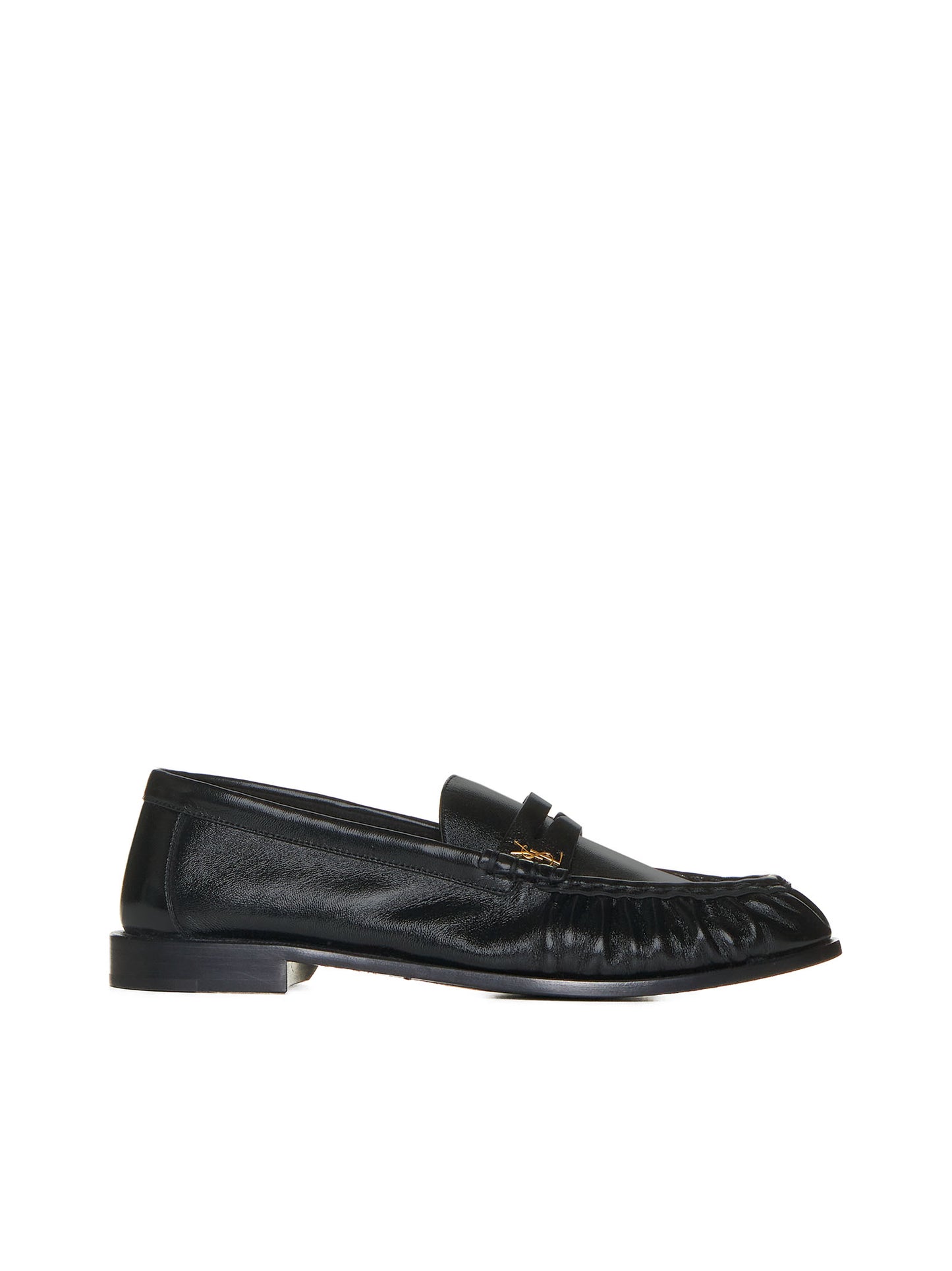 Mocassini le loafer morbidi in pelle lucida
