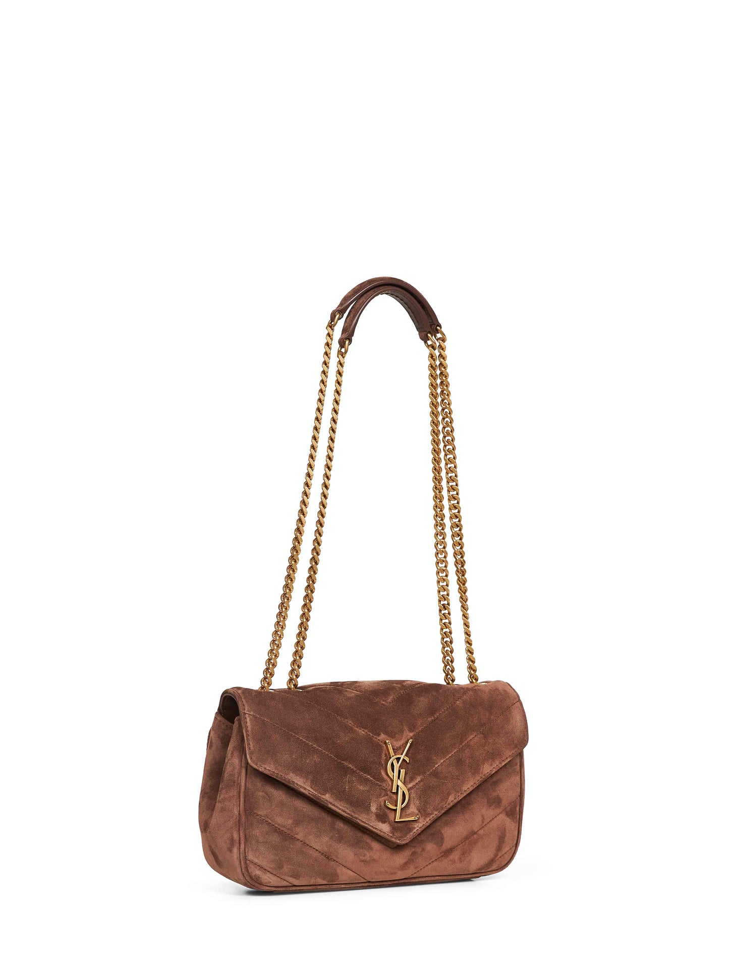 Borsa a spalla LouLou Small marrone