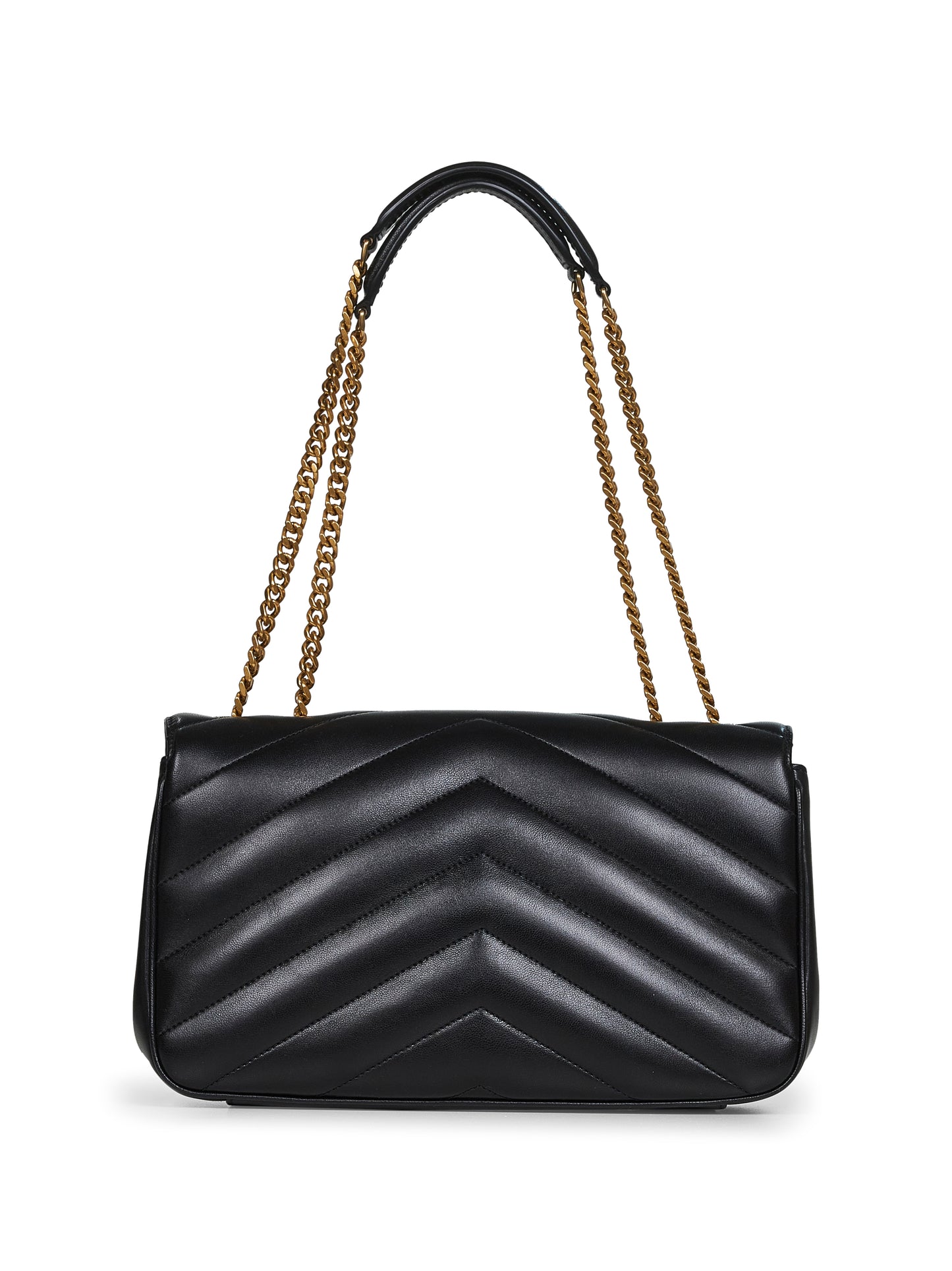 Borsa a spalla LouLou Medium nera
