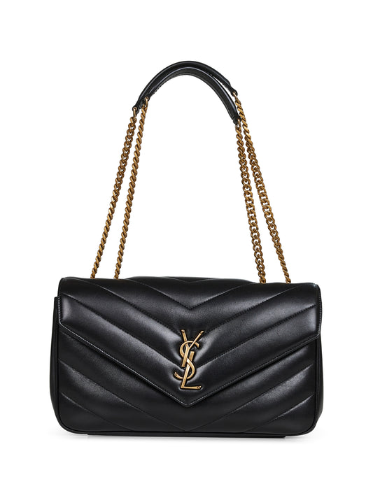Borsa a spalla LouLou Medium nera