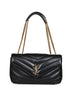 Borsa a spalla LouLou Medium nera
