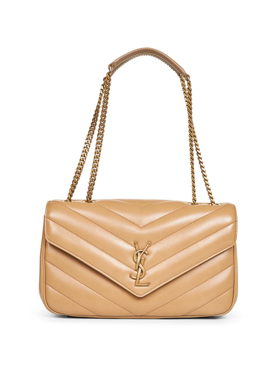 Natural tan LouLou Medium shoulder bag