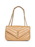 Borsa a spalla LouLou Medium beige