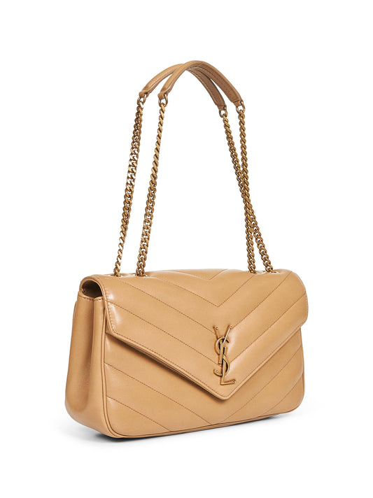 Natural tan LouLou Medium shoulder bag