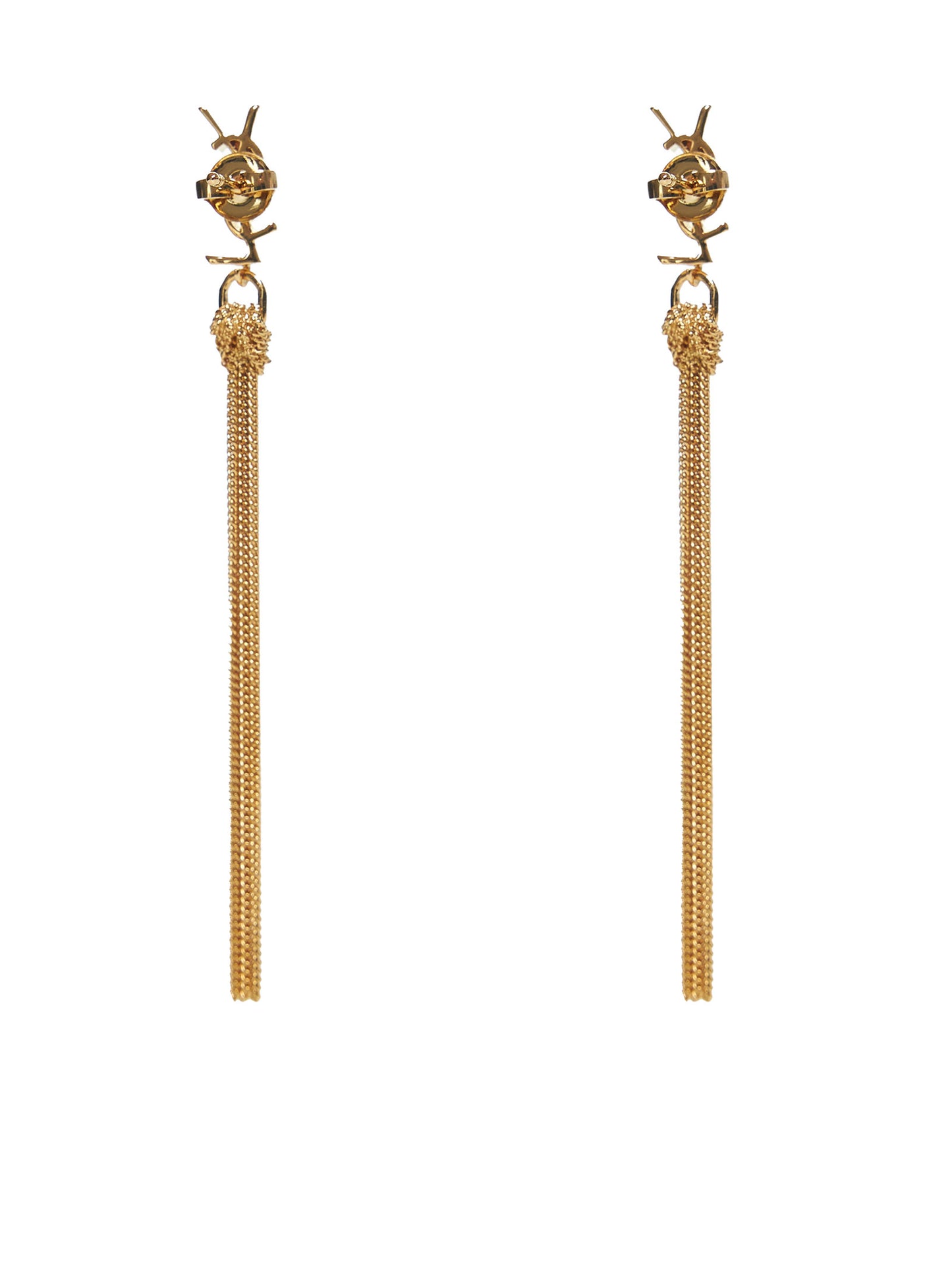 Cassandre metal earrings with tassel