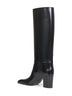 Black smooth leather Julia boots