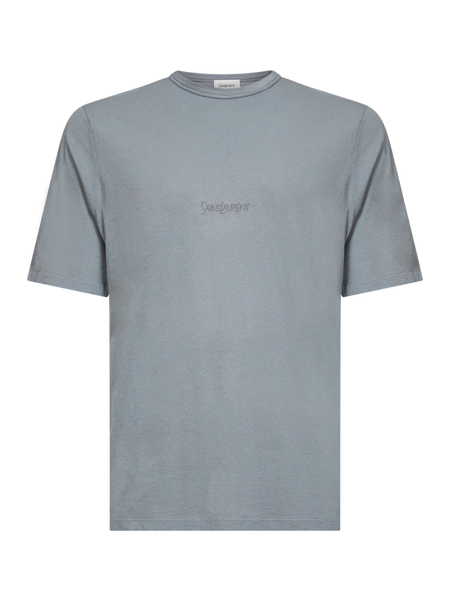 Grey cotton Saint Laurent T-shirt