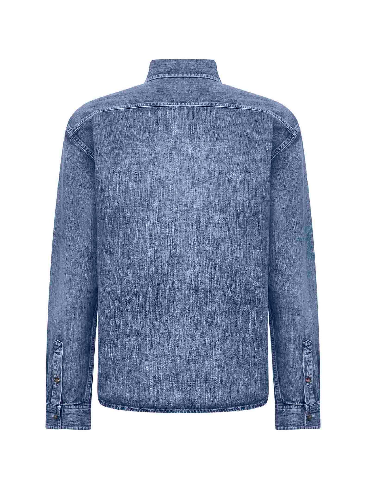 Camicia Cassandre in denim Saint Laurent<BR/>