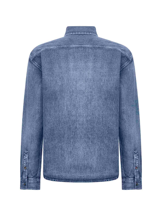 Cassandre shirt in denim Saint Laurent