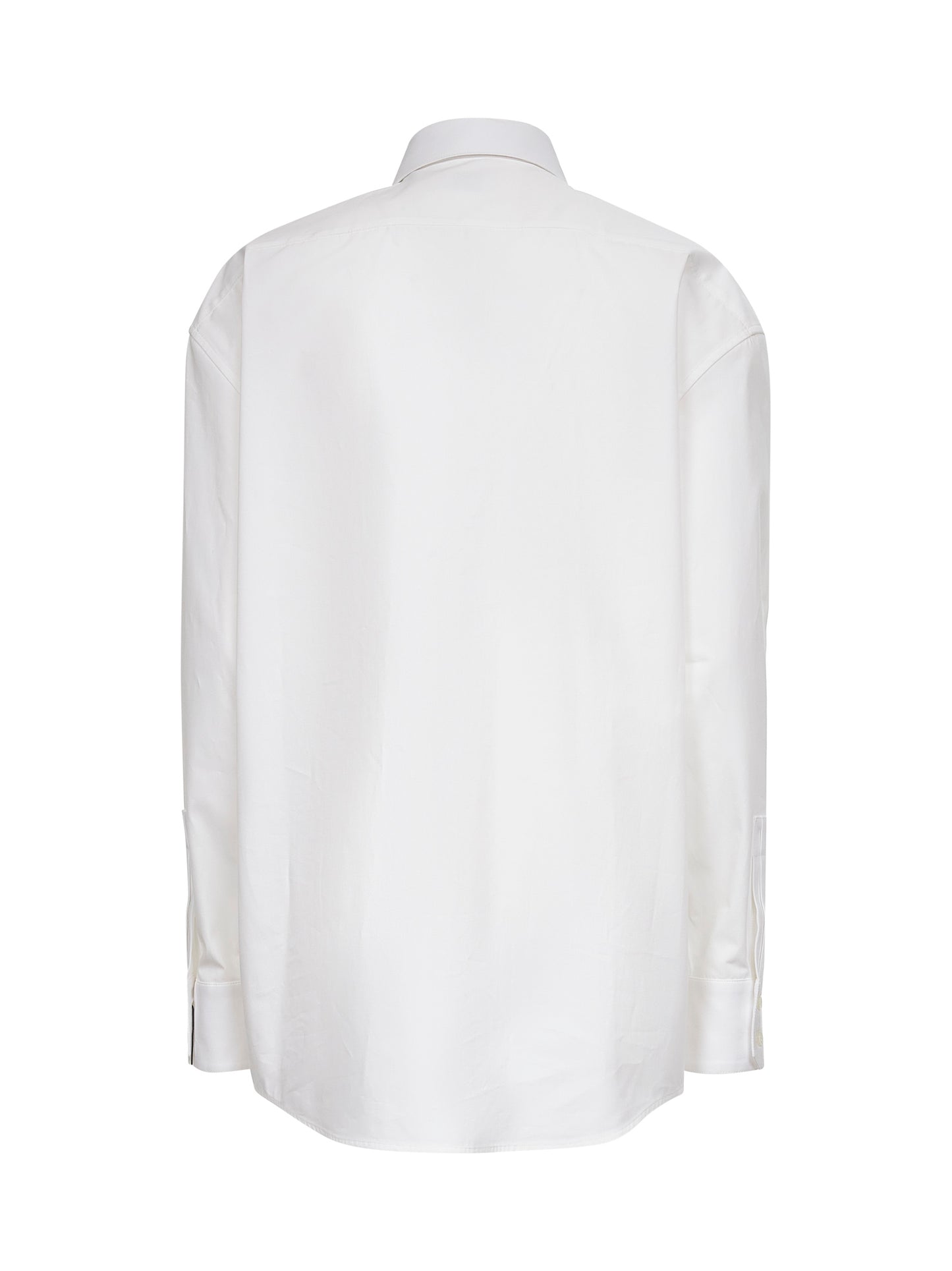 White cotton poplin Cassandre shirt