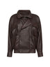 Bomber in pelle a palloncino Saint Laurent