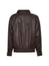 Bomber in pelle a palloncino Saint Laurent