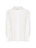 Camicia in popeline di cotone bianco