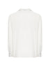Camicia in popeline di cotone bianco