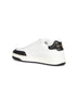 White smooth leather SL/61 sneakers